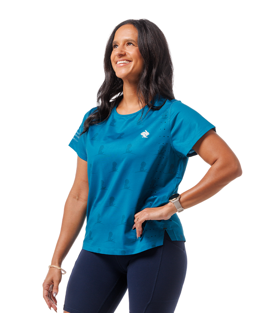 Primary image St. Jude Memphis Marathon Teal Rabbit Tee